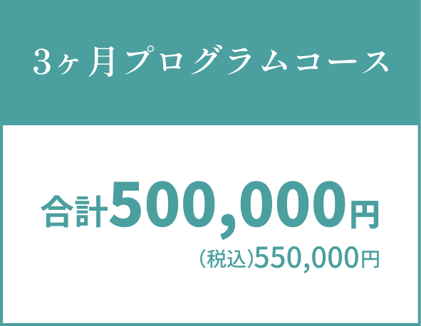 3ヶ月プログラムコース